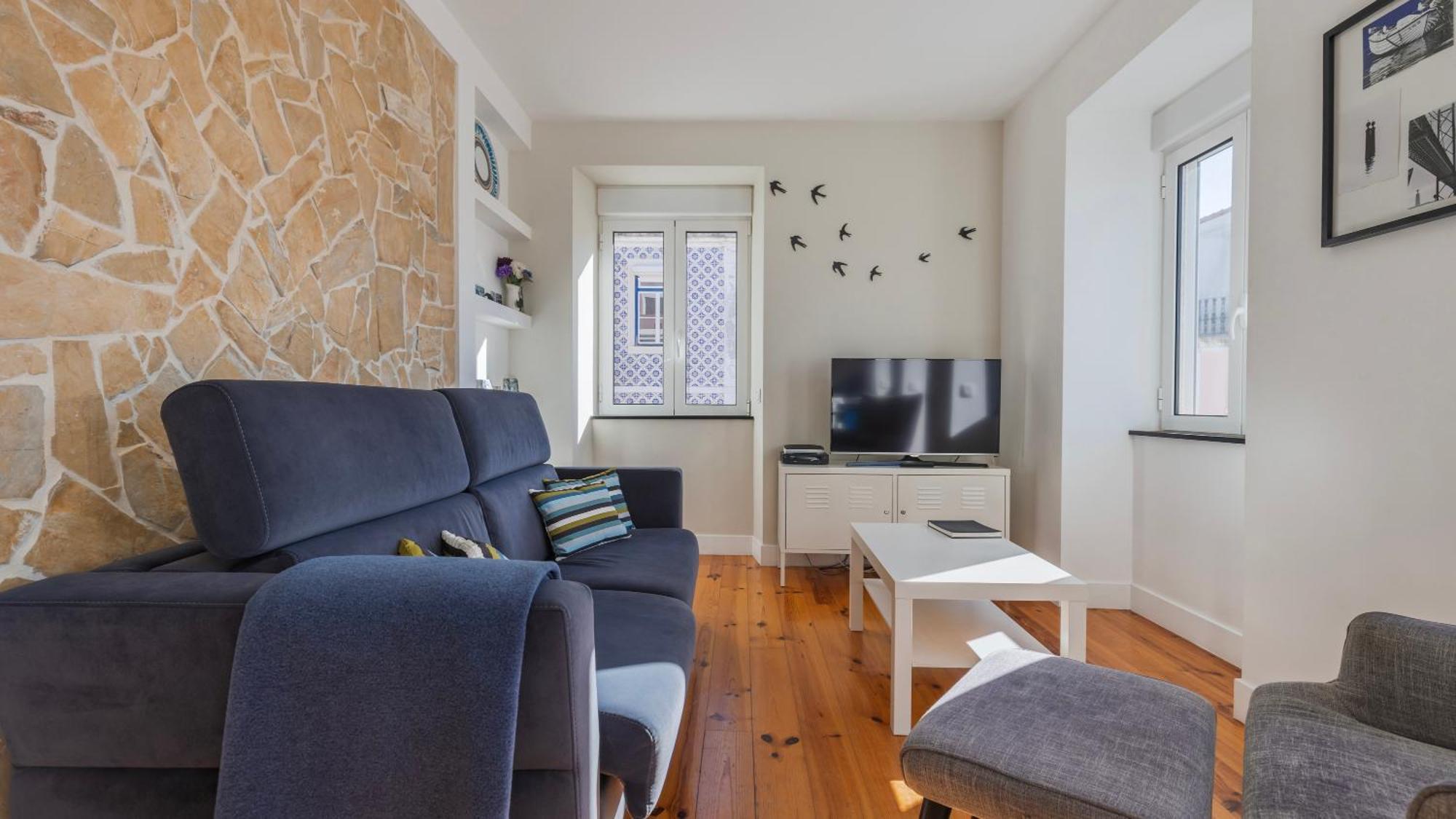 Comfort & Bright Apartment By Lovelystay Lisbon Luaran gambar